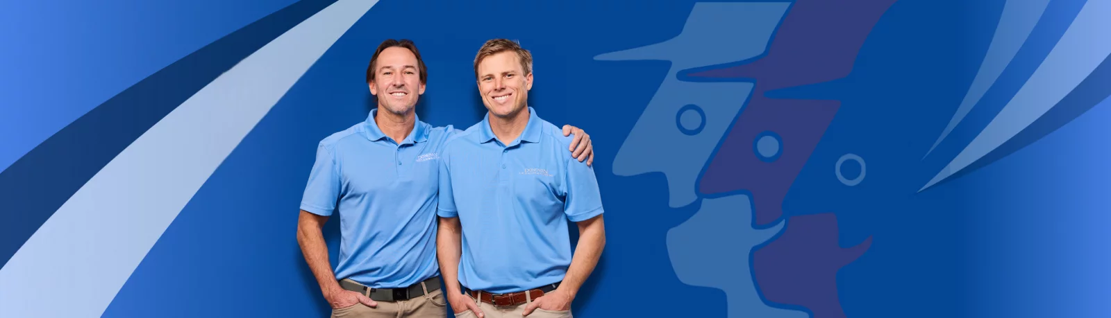 Joel and Kyle Donovan, second-generation co-owners of Donovan Air, Electric and Plumbing